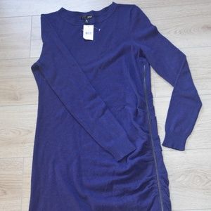 Aqua NWT Purple Wool Dress